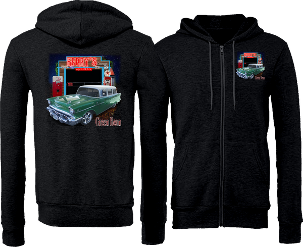 Your Name Garage Zipper Hoodie
