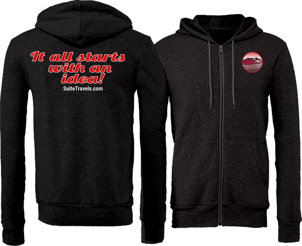 Suite Travels Zip Hoodie