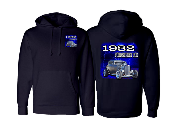 Blue Dezert Hoodie