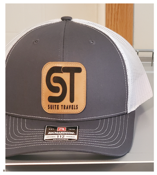 Suite Travels ST  Logo Leather Patch Hat