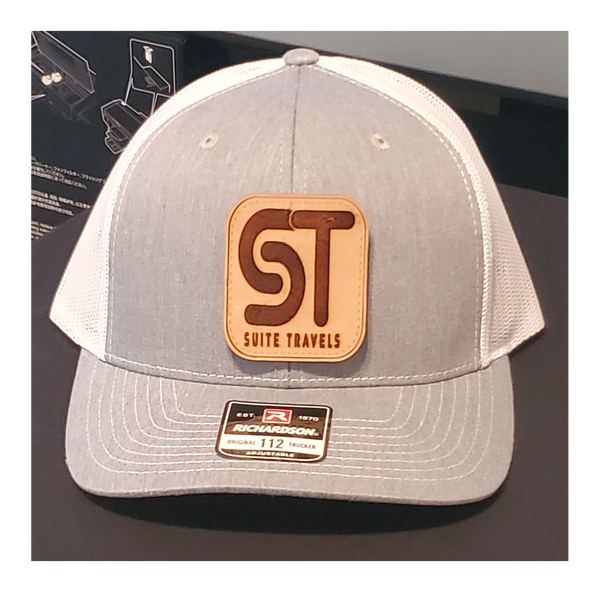 Suite Travels ST  Logo Leather Patch Hat