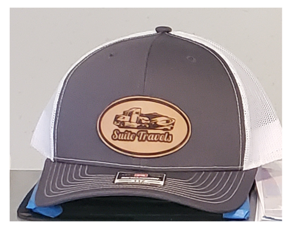 Suite Travels  Leather Patch Logo Hat